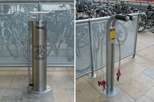 Public Bike Pumps and Repair Stands