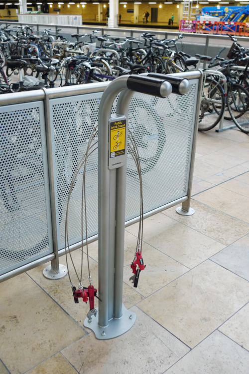 Public Bike Repair Stand