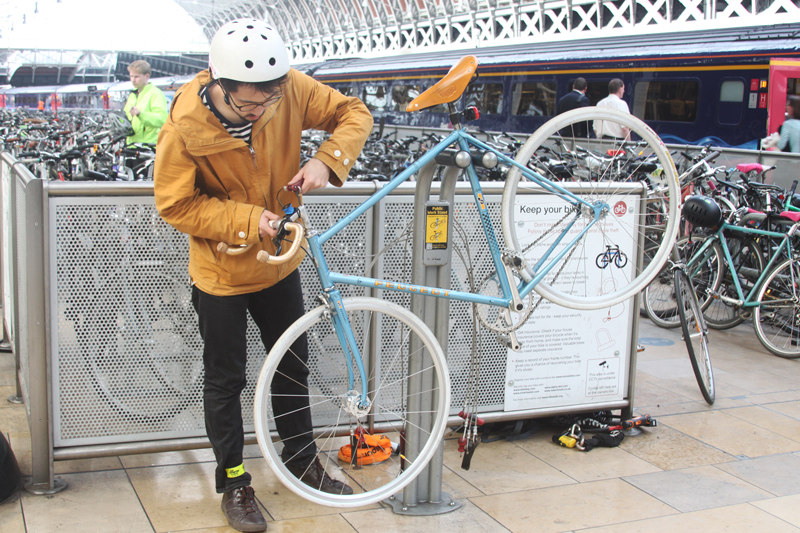 Public Bicycle Repair Stand