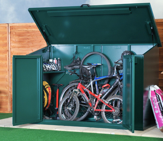 Garden Bike Locker | Cyclehoop